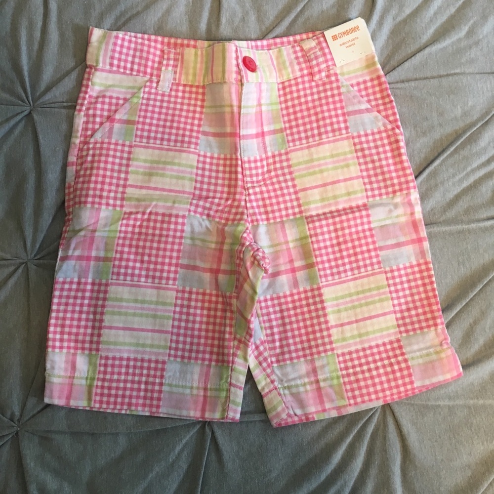 NWT, Plaid Shorts, Size 7